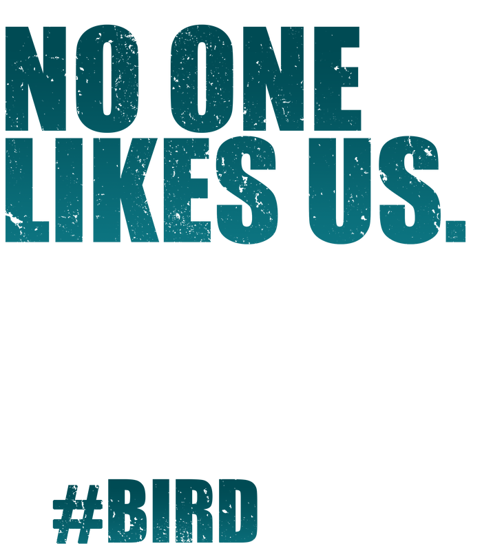 We Don't Care Birdgang Philadelphia Football T-Shirt