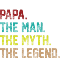 Papa The Man The Myth The Legend Vintage Toddler Long Sleeve Shirt