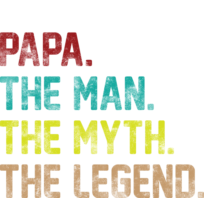 Papa The Man The Myth The Legend Vintage Toddler Long Sleeve Shirt