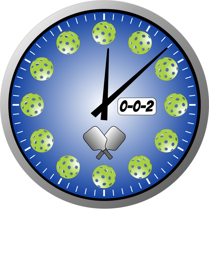 Pickleball Time Front And Back 16 in Basic Backpack