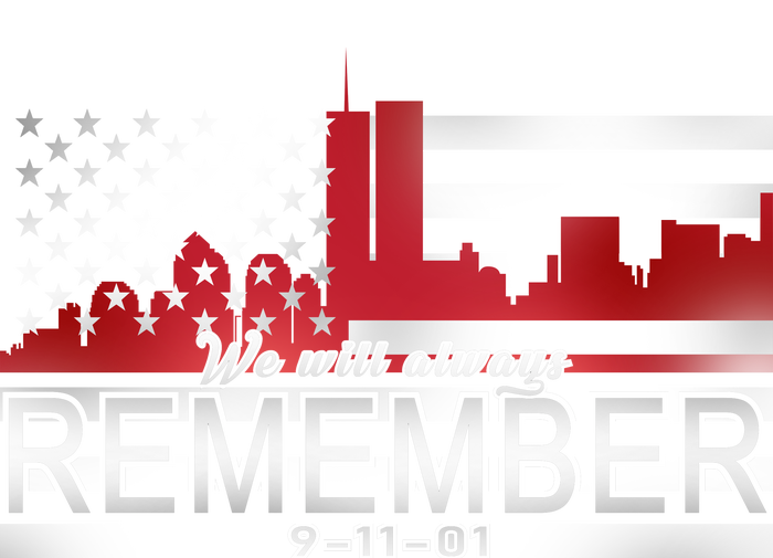 September 11th We Will Always Remember 9-11-01 T-Shirt