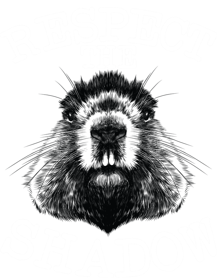 Respect The Shadow Groundhog T-Shirt