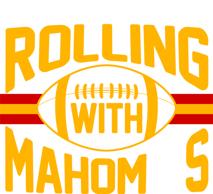 Rolling With Mahomes KC Football T-Shirt