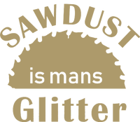 Sawdust Is Man Glitter Full Zip Hoodie