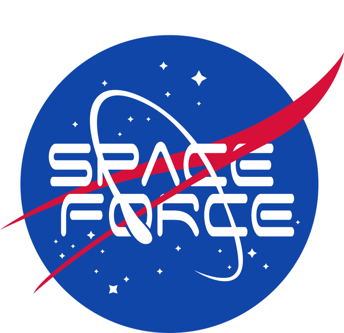 Space Force USA United States Logo Tall T-Shirt