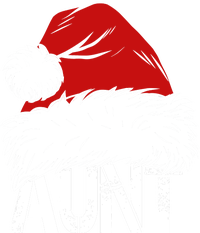 Christmas Hat Santa Aunt Mousepad