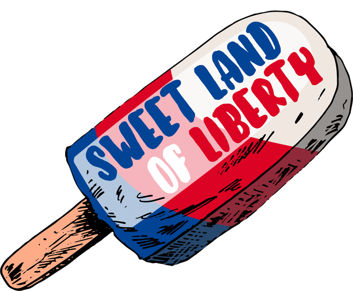 Sweet Land of Liberty Tie-Dye T-Shirt