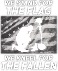 We Stand For The Flag We Kneel For The Fallen T-Shirt