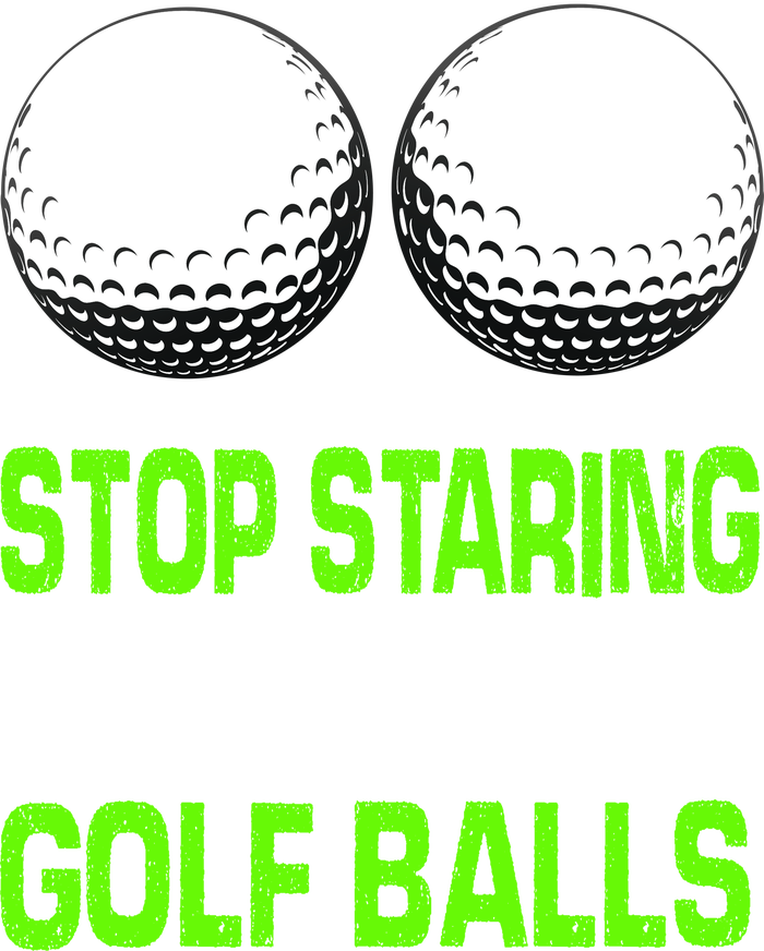 Stop Staring At My Golf Balls Hooded Wearable Blanket