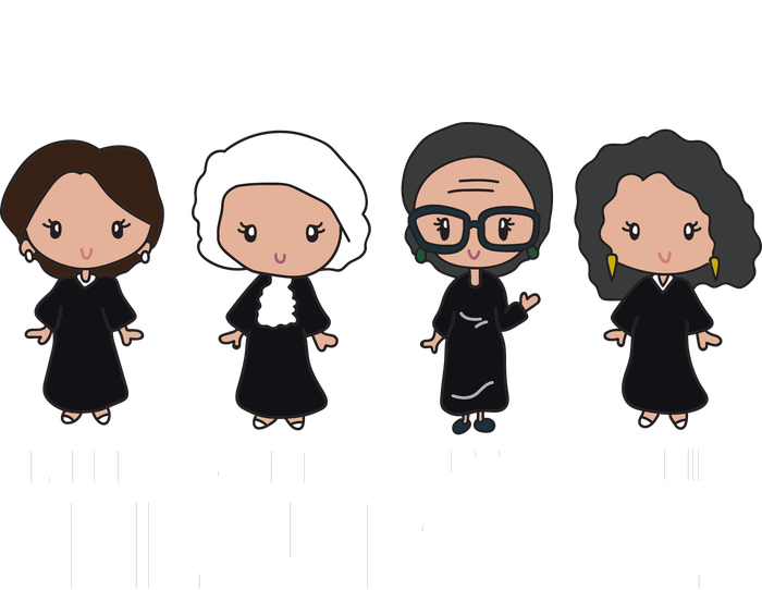 The US Supreme Court RBG 7-Panel Snapback Hat