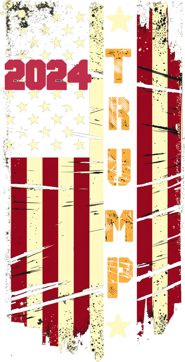 Trump 2024 Front And Back T-Shirt