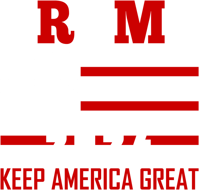 Trump 2024 Keep America Great Usa Flag Front And Back Apron