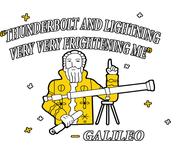 Thunderbolt and Lightning Galileo Toddler Sweatshirt