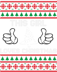 This Girl Loves Christmas Ugly Christmas T-Shirt