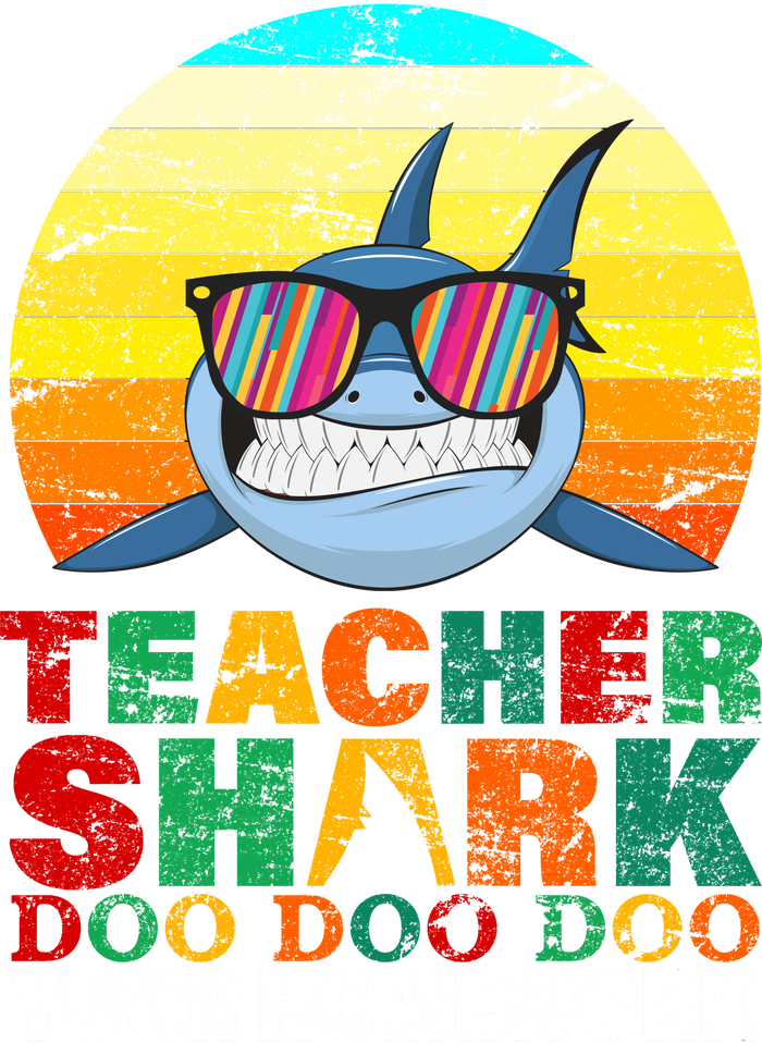 Teacher Shark Doo Doo Doo Your Homework Tank Top