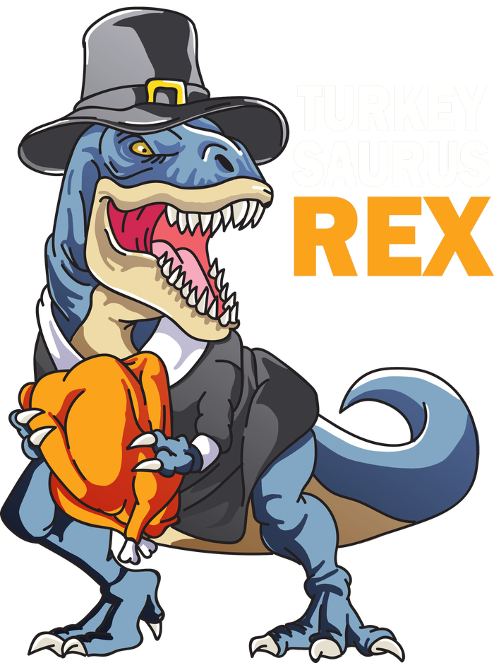 Turkeysaurus Rex Tie Dye Hoodie