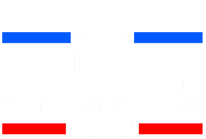 Trump Take America Back 2024 Election Logo Tie Dye Hoodie