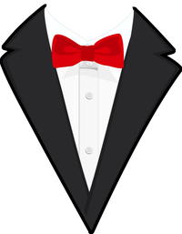 Classic Party Tuxedo Button