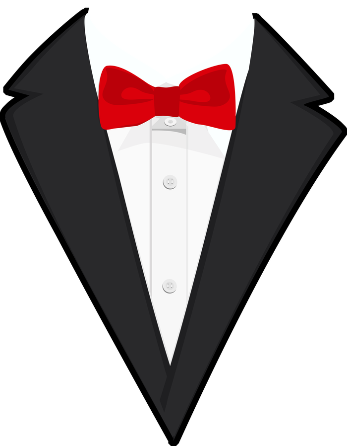 Classic Party Tuxedo Button