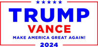 Trump Vance 2024 Front And Back Print Premium T-Shirt
