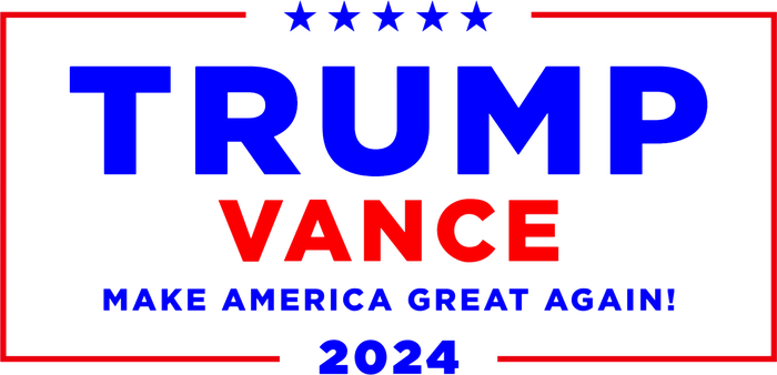 Trump Vance 2024 Front And Back Print Premium T-Shirt