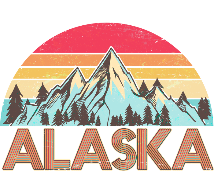 Vintage Mountains Of Alaska Tank Top