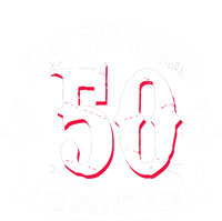 Vintage Vessel 50th Birthday The Anchor Still Holds Kids Long Sleeve Shirt