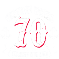 Vintage Vessel 70th Birthday The Anchor Still Holds Women's T-Shirt