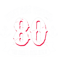 Vintage Vessel 80th Birthday The Anchor Still Holds Sustainable Bucket Hat