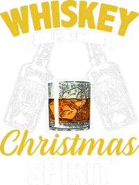 Whiskey Is My Christmas Spirit Long Sleeve Pajama Set