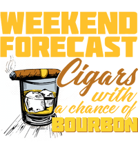 Weekend Forcast Cigars and Bourbon Tie Dye Hoodie