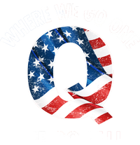 Q Anon Where We Go One We Go All  Women's Fleece Hoodie