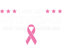 I Work With Superheroes Breast Cancer Awareness Month T-Shirt