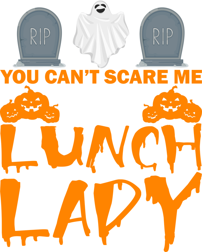 You Can't Scare Me I'm A lunch Lady Wool Snapback Cap