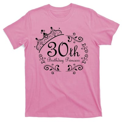 30th Birthday Present Gift Year 1990 Aged To Perfection Womens Funny TShirt