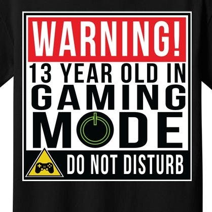 Do Not Disturb Gaming Mode Activated Unisex Adults and Kids Hoodie
