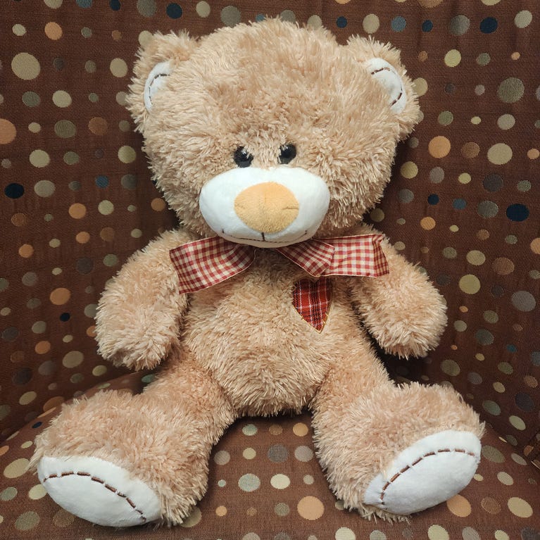Middle Finger 40th Birthday Funny Teddy Bear