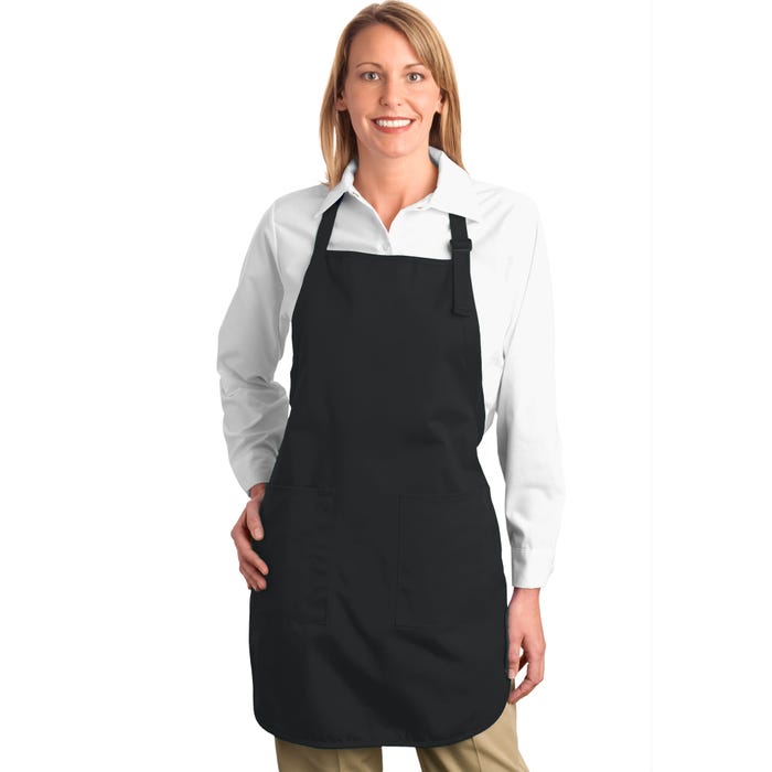 Don't Abuse Me I'll Cum Assholes Live Forever Full-Length Apron With Pockets