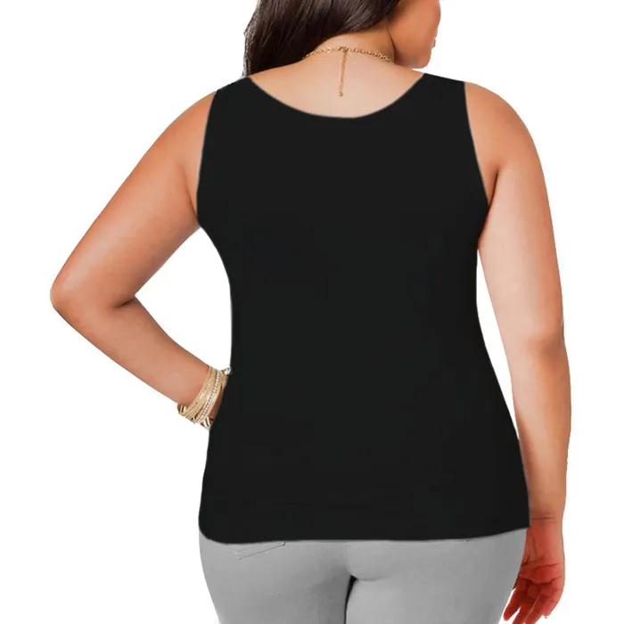 I Love The 80s Retro Party Mash-up Women's Plus Size Tank Top