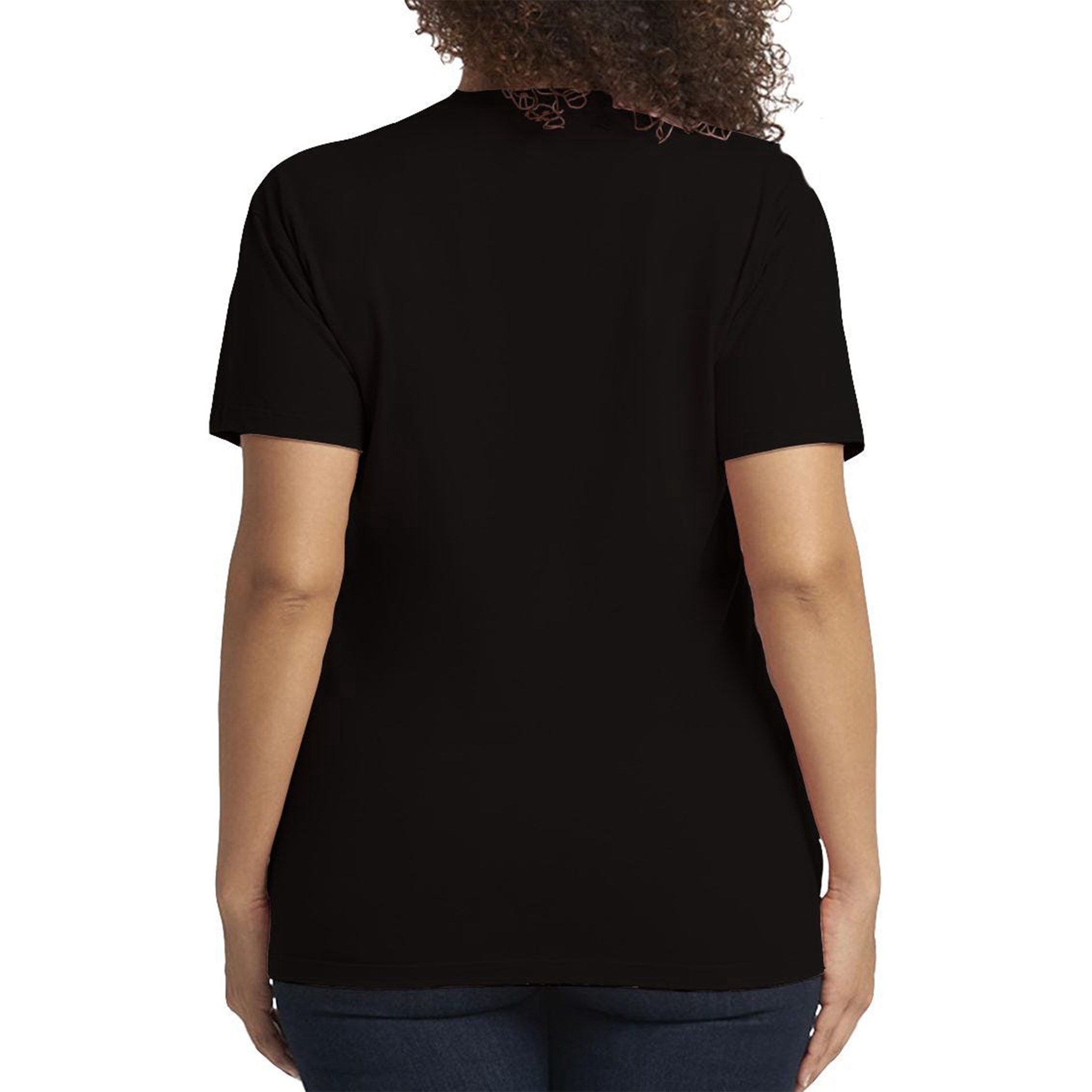 I Am 50 Middle Finger Funny 50th Birthday Gift T-Shirt Women's V-Neck Plus Size T-Shirt