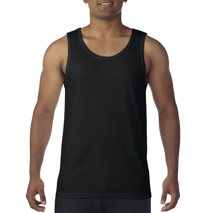 I Identify As An Over Taxed Under (On Back) Tank Top