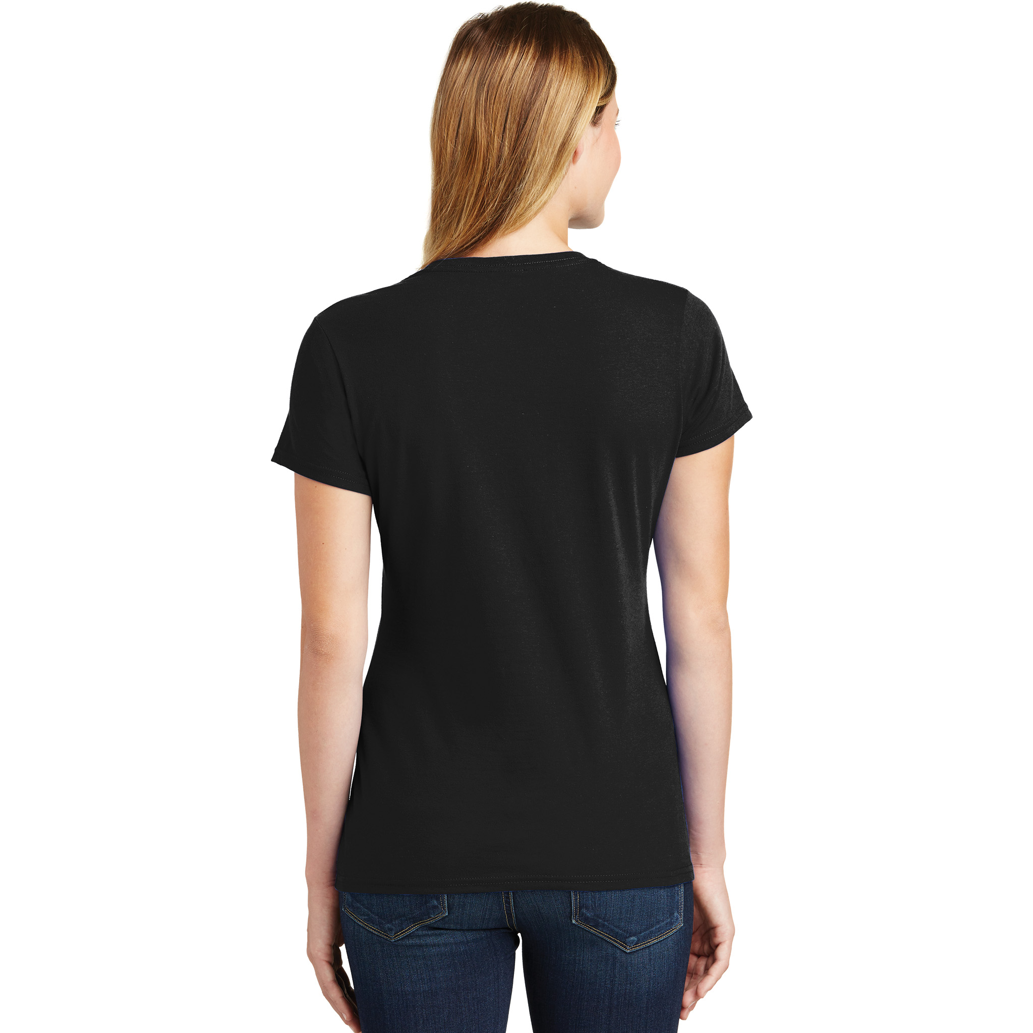 Ladies Ford Mustang T-Shirt Various Shelby V-Neck Front and Back 