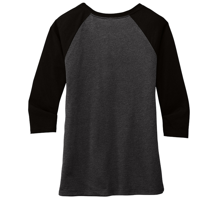 Toby Red Cup Women's Tri-Blend 3/4-Sleeve Raglan Shirt