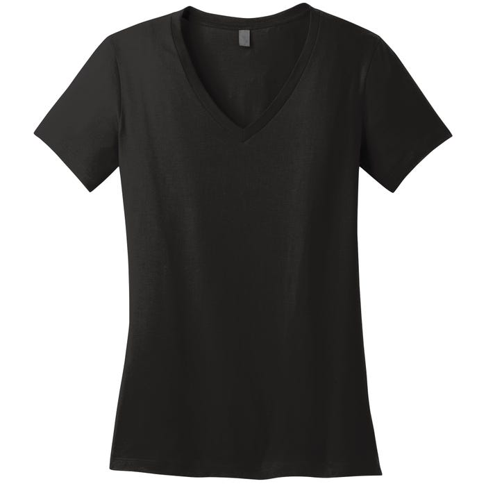 Custom Printed Women's V-Neck T-Shirt
