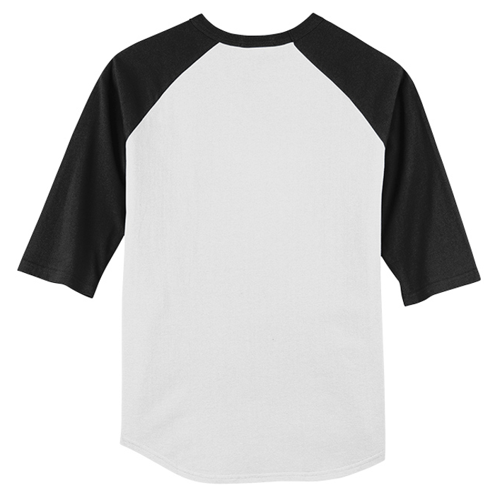 Spooky AF Cute Kids Colorblock Raglan Jersey