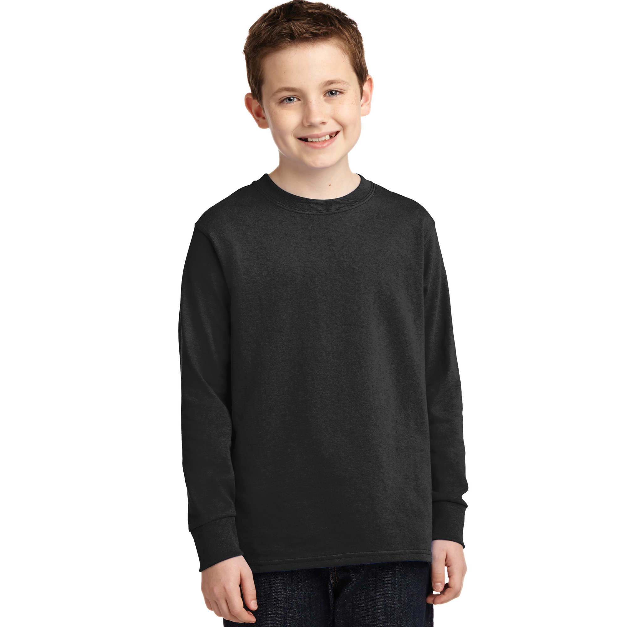 Testing Back  Kids Long Sleeve Shirt
