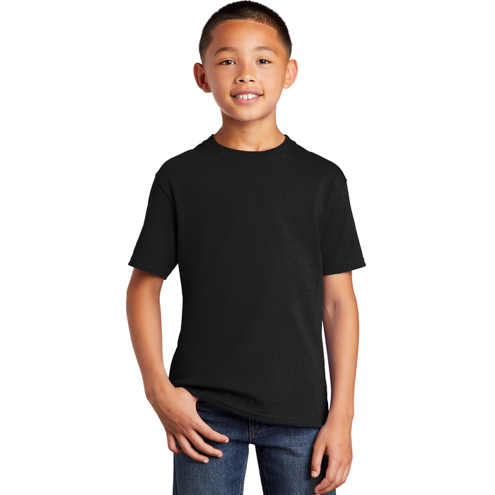 I Identify As An Over Taxed Under (On Back) Kids T-Shirt