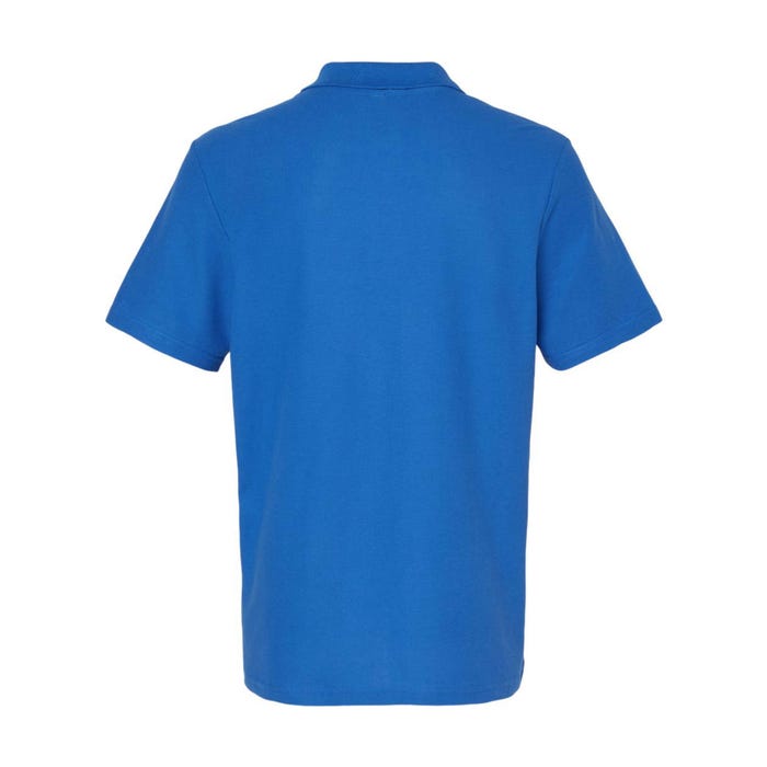 Eyes Up Here With Cut Out For Boobs Softstyle Adult Sport Polo