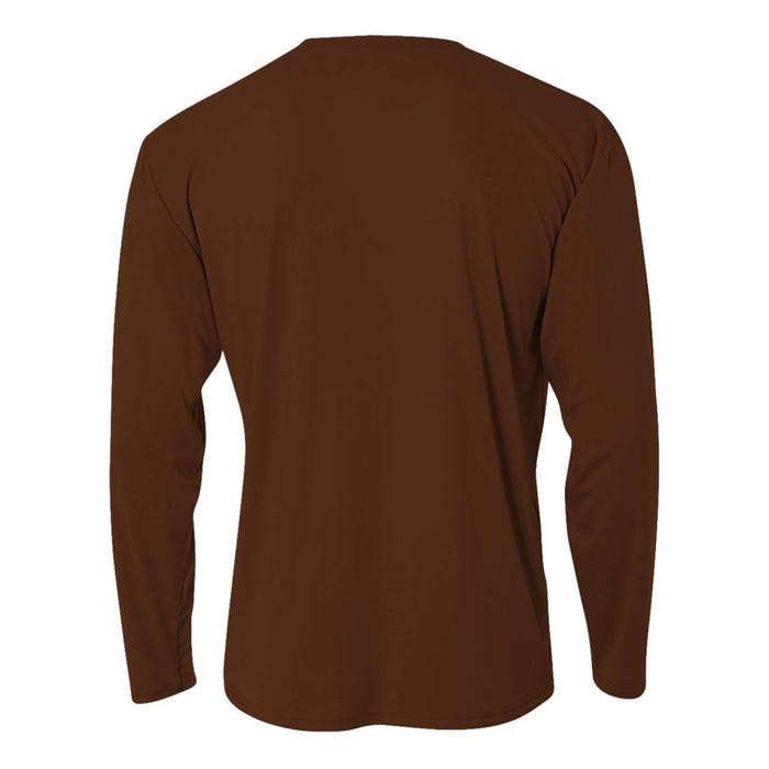 Turkey Face Gobble Thanksgiving Cooling Performance Long Sleeve Crew