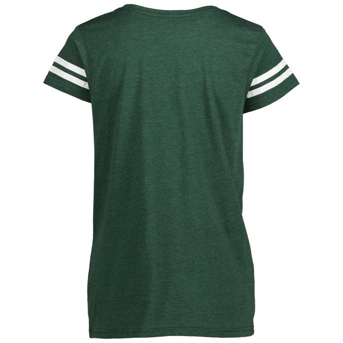 Hello October Fun Fall Enza Ladies Jersey Football T-Shirt